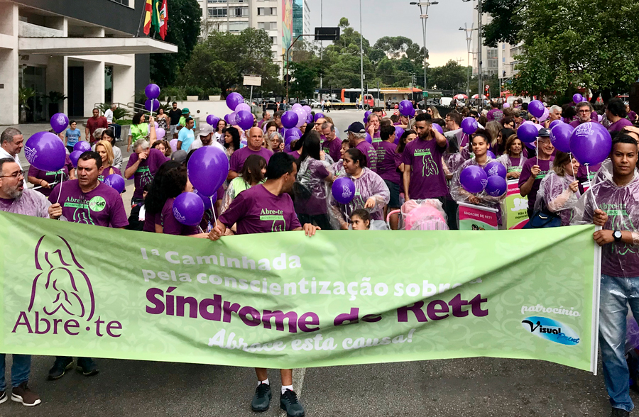 Primeira Caminhada pela Síndrome de Rett no Brasil, av, Paulista, São Paulo - Tismoo