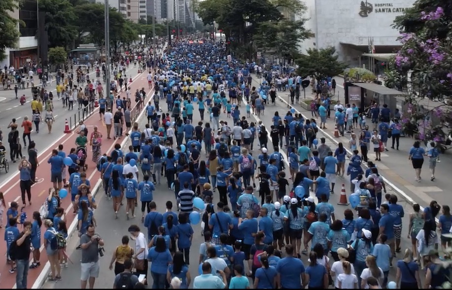 Caminhada pelo Dia Mundial do Autismo na Av. Paulista — Tismoo