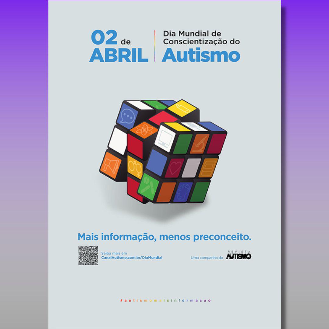 Lançado cartaz da campanha 2023 para o Dia Mundial de Conscientização do Autismo