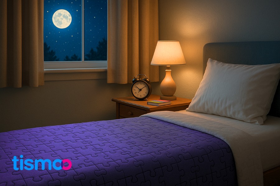 Sono de qualidade e autismo: dicas para melhorar o descanso e a rotina noturna / Tismoo
